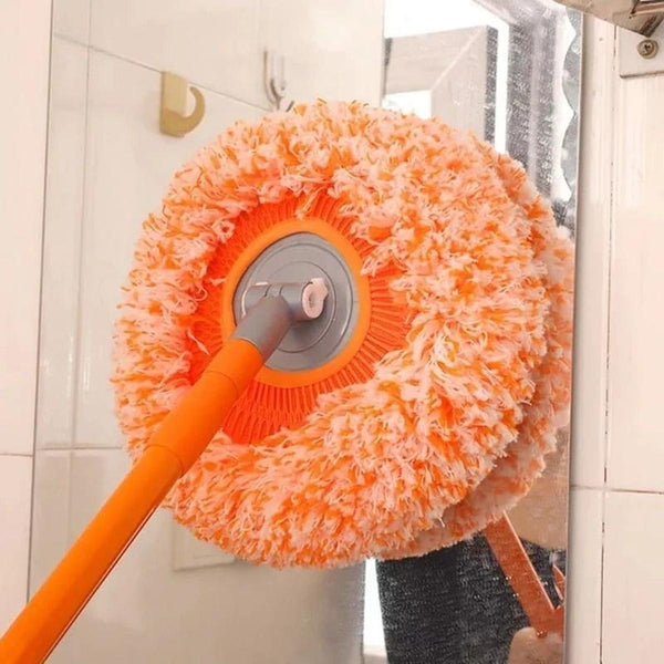 2-in-1 Broom Wiper with Strong Bristles & Blade