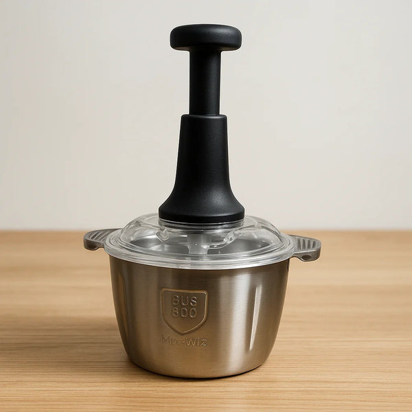 2L Stainless Steel Manual Multi-Purpose Food Chopper